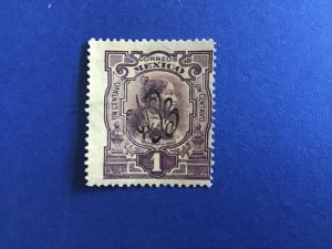 Mexico 1914 Carranza Villa Invert Error Overprint No Gum Stamp  R43694