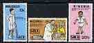 NIGERIA  - 1984 - Stop Polio Campaign - Perf 3v Set - Mint Never Hinged