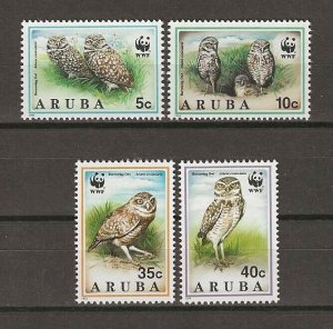 ARUBA 1994 WWF SG 521/4  MNH Cat £6.40