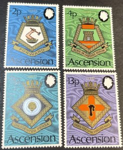 ASCENSION ISLAND # 166-169-MINT NEVER/HINGED--COMPLETE SET--1973