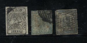 Nepal 10,13,17  used PD