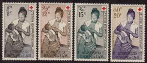 Laos - 1958 - SC C31-34 - LH - Complete set