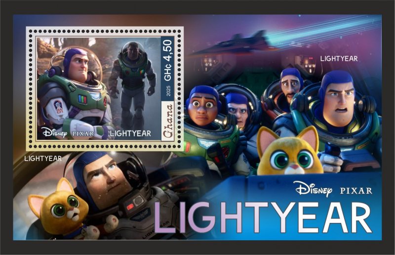 Stamps.Disney 2025 year 8 sheets perforated  NEW