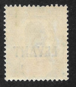 Great Britain-Offices in Turkey Scott 18 MNHOG - SCV $4.00