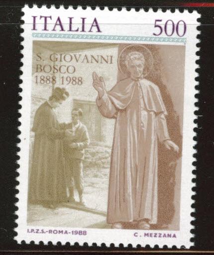 Italy Scott 1731 MNH** 1988 St. Bosco