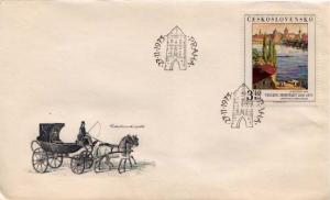 Czechoslovakia, First Day Cover, Art