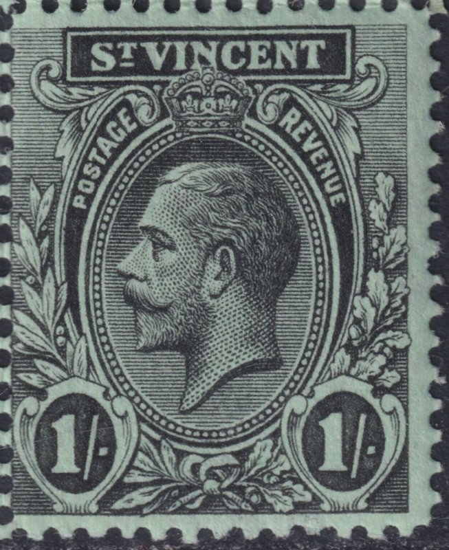 Sc# 112 St. Vincent King George V KGV 1/ Wmk 4 MNH issue CV $2.80