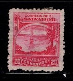 El Salvador - #157J Lake llopango (Unwmk) - MH