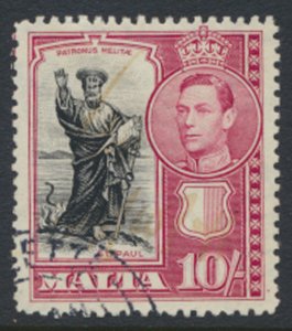 Malta SG 231  SC# 205 CTO  1938  see details / scans  no creases good perfs l...