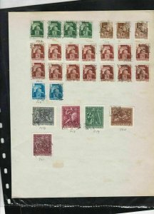 hungary early stamps page ref 18143