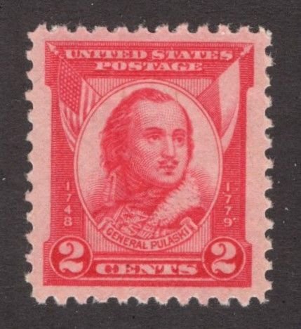 United States Scott #690 MINT NH OG bold fresh color.