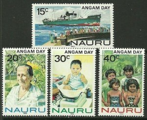 NAURU SG288/91 1983 ANGAM DAY MNH