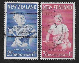 NEW ZEALAND SC# B65-66  FVF/U 1963