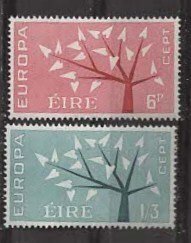 Ireland # 184-85  Europa  1962  Common Design     (2) Mint NH