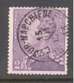 Belgium Sc # 296 used (DT)