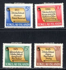 Tokelau  #16-19 VF  Unused,  CV 3.85    ......   6390042