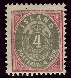 Iceland SC #23 Mint Fine SCV$25.00...in Demand!