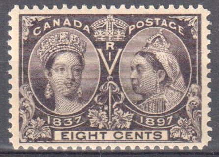 Canada #56 Mint XF OG NH C$600.00 -- CHOICE Jubilee --