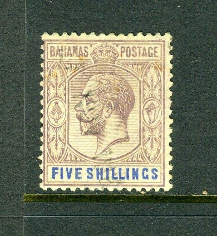 BAHAMAS #83 (USED) - SUPER Nice cv$85.00