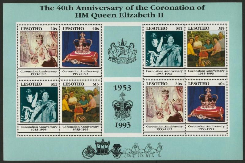 Lesotho 959 MNH Queen Elizabeth II, Royal Family