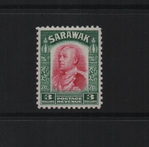 Sarawak 1934 SG122 3 Dollars lightly mounted mint