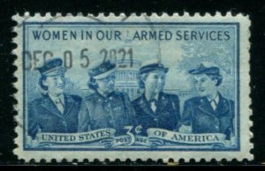 1013 US 3c Service Women, used