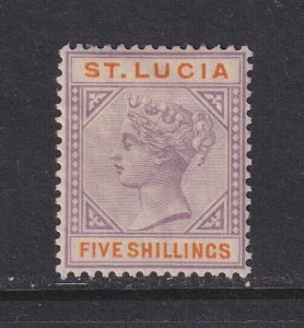 St. Lucia, Scott 38 (SG 51), MLH