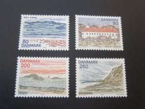Denmark 1979 Sc 655-58 set MNH