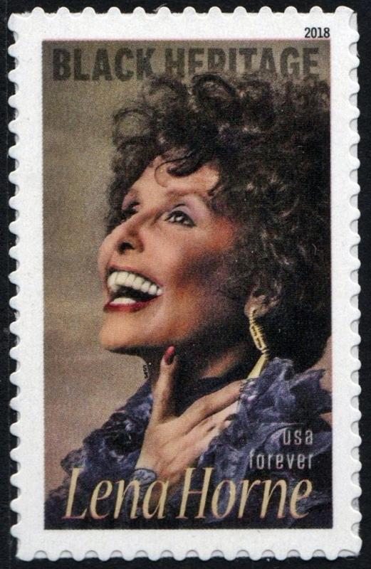 SC#5259 (50¢) Lena Horne Single (2018) SA