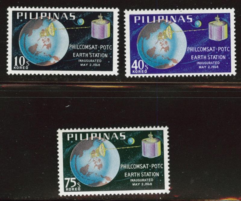 Philippines Scott 990-992 MH* 1968