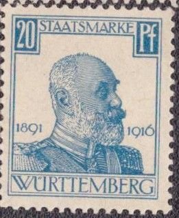 Wurttemberg -  O140 1916 MNG
