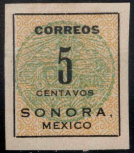 Mexico Scott 396  mint hinged, horizontal crease