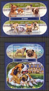 Togo 2017 Dogs sheet + S/S MNH