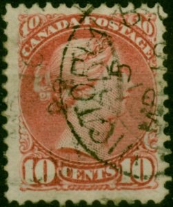 Canada 1894 10c Brownish Red SG111 Fine Used