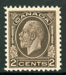 Canada 1932 KGV 2¢ Black Brown Medallion Issue Scott 196 MNH V793