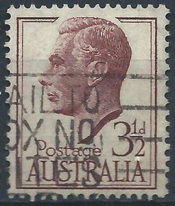 Australia 1951 - 3½d George VI - SG248 used