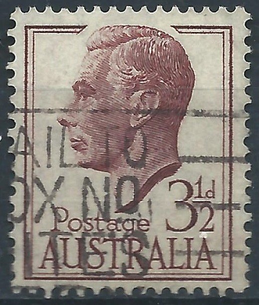 Australia 1951 - 3½d George VI - SG248 used