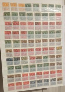 Canada Lot Of 80 KGV Used SC 104-119,195-199 DUPLICATES On a Stock Page.