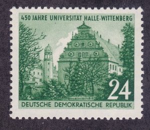 DDR 111 MNH OG 1952 Halle University Issue Very Fine