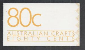 AUSTRALIA SC# 1097a COMP BKLT  FVF/MNH 1988