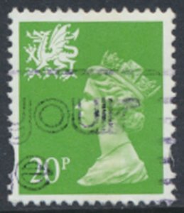 GB Wales   SC# WMMH59 *  SG W72  Used  see details & scans