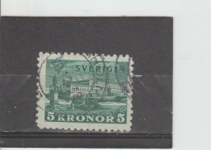 Sweden  Scott#  229  Used  (1931 Royal Palace at Stockholm)