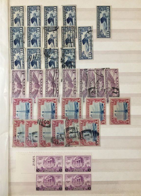 USA Large Mid Period M&U + Blocks Collection Incl. Airs (Apx 1500) GM2282