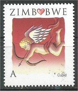 ZIMBABWE, 2008, MNH A, Valentine's Day Scott