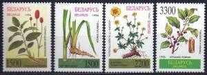 Belarus - #168-71(4) - MNH  Flowers