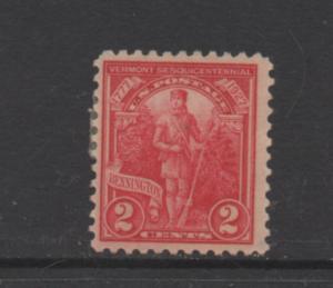 Scott#  643  unused hinged  OG