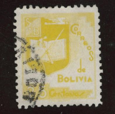 Bolivia Scott 257 Used stamp