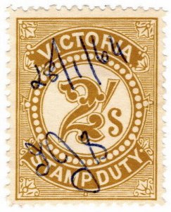 (I.B) Australia - Victoria Revenue : Stamp Duty 2/- (1909)