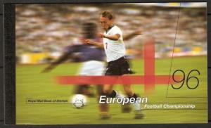 GB SGDX18 1996 EUROPEAN FOOTBALL CHAMPIONSHIP BOOKLET