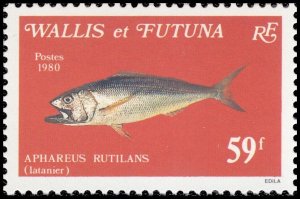 Wallis & Futuna Islands 1980 Sc 256-260 Fish CV $11.85